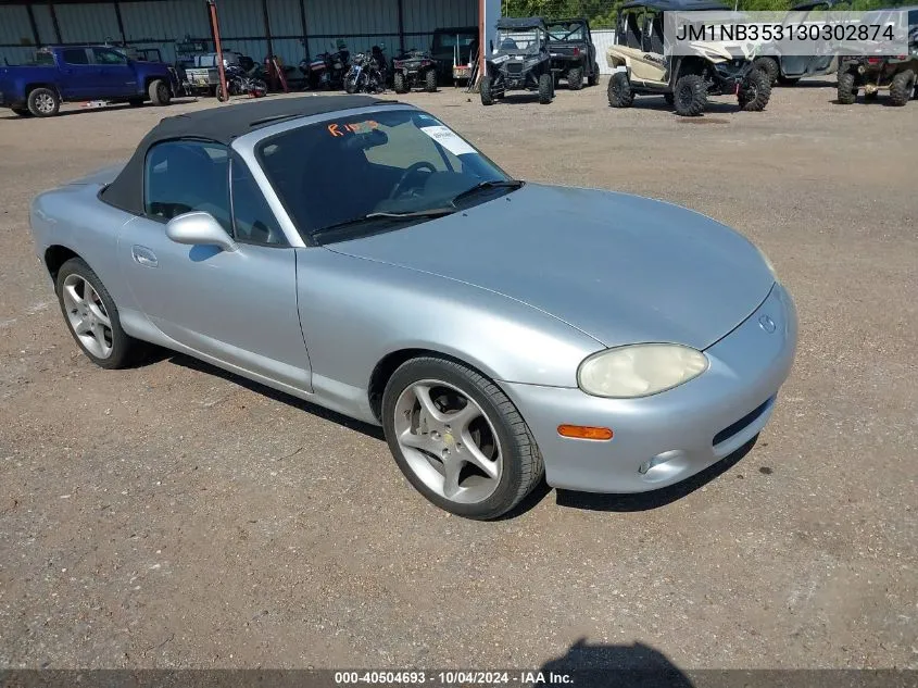 2003 Mazda Mx-5 Miata Cloth/Ls/Se/Shinsen VIN: JM1NB353130302874 Lot: 40504693