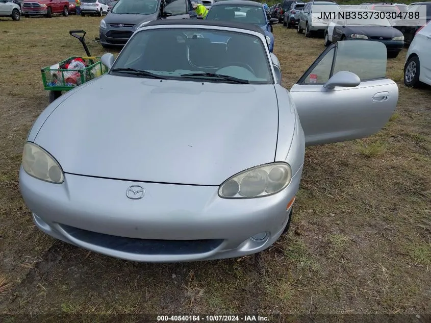 2003 Mazda Mx-5 Miata Cloth/Ls/Se/Shinsen VIN: JM1NB353730304788 Lot: 40540164