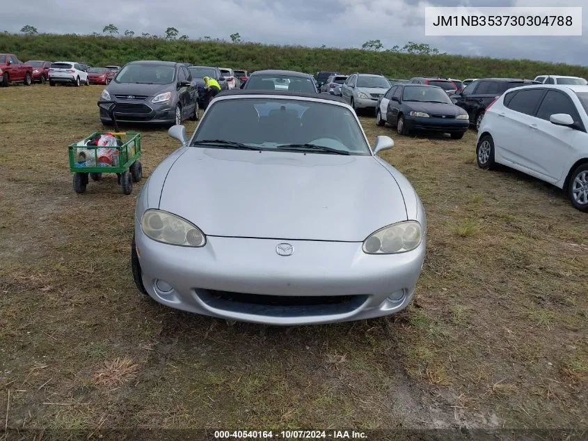 2003 Mazda Mx-5 Miata Cloth/Ls/Se/Shinsen VIN: JM1NB353730304788 Lot: 40540164