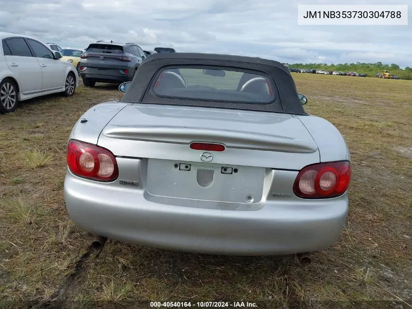 2003 Mazda Mx-5 Miata Cloth/Ls/Se/Shinsen VIN: JM1NB353730304788 Lot: 40540164