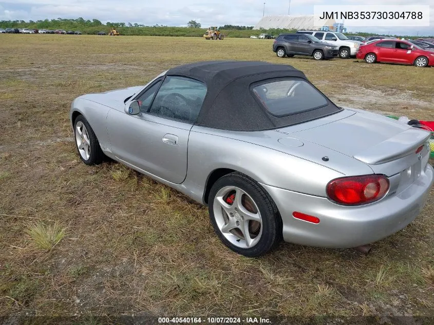 2003 Mazda Mx-5 Miata Cloth/Ls/Se/Shinsen VIN: JM1NB353730304788 Lot: 40540164