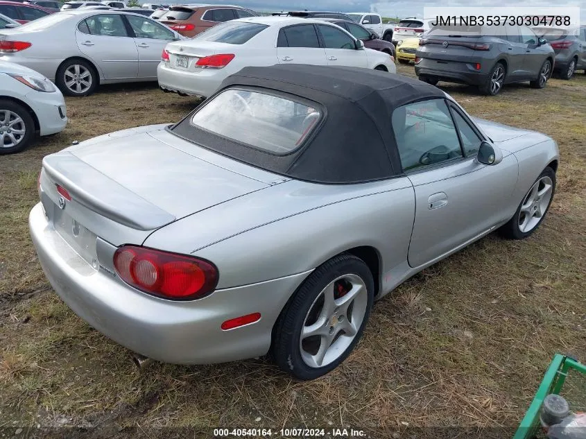 2003 Mazda Mx-5 Miata Cloth/Ls/Se/Shinsen VIN: JM1NB353730304788 Lot: 40540164