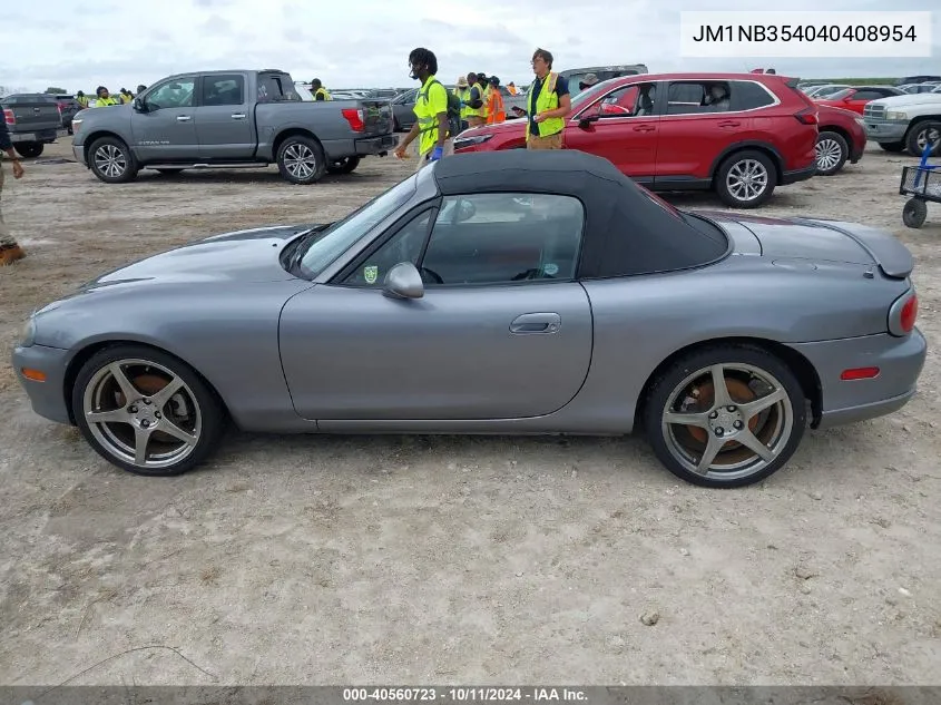 JM1NB354040408954 2004 Mazda Mx-5 Miata Speed