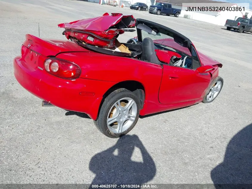 JM1NB353240403861 2004 Mazda Mx-5 Miata Cloth