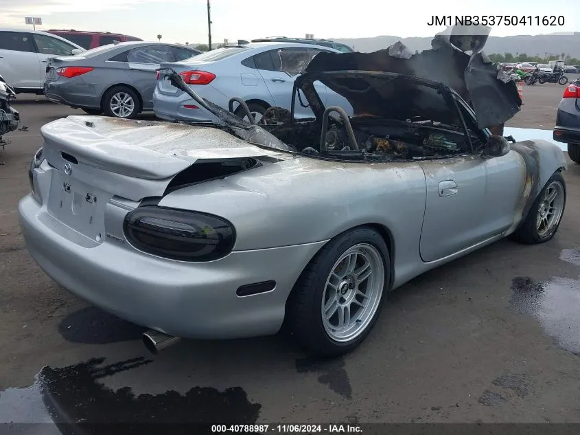 JM1NB353750411620 2005 Mazda Mx-5 Miata Cloth