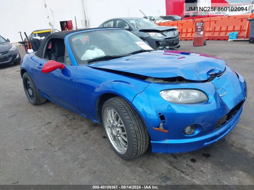 JM1NC25F860102094 2006 Mazda Mx-5 Grand Touring