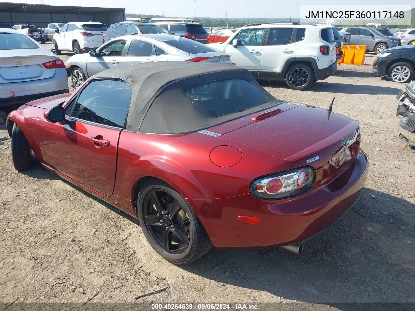 JM1NC25F360117148 2006 Mazda Mx-5