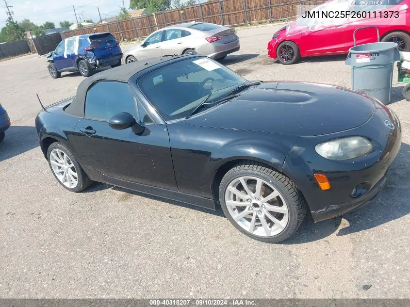 2006 Mazda Mx-5 Sport VIN: JM1NC25F260111373 Lot: 40318207