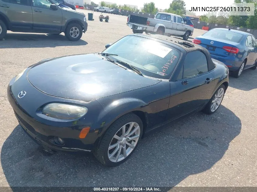 2006 Mazda Mx-5 Sport VIN: JM1NC25F260111373 Lot: 40318207