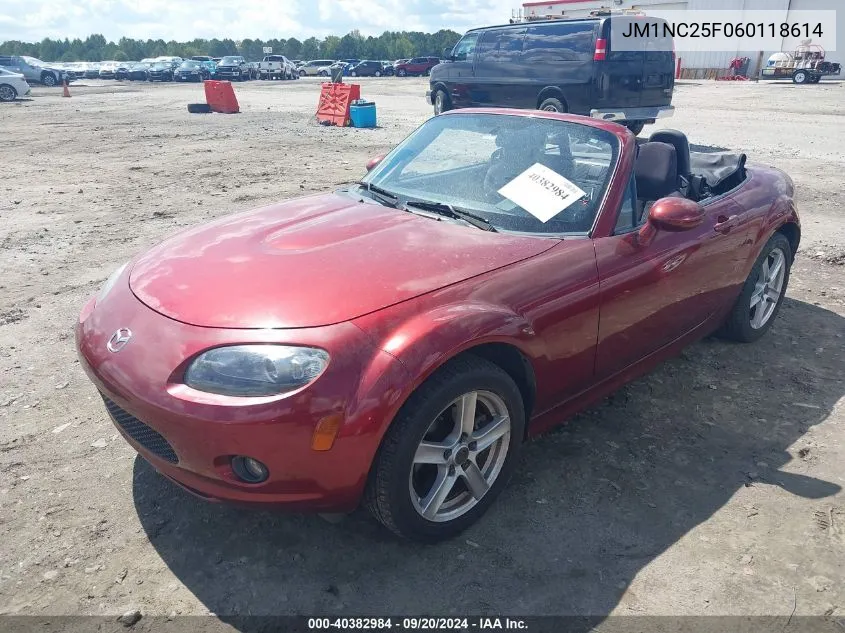 JM1NC25F060118614 2006 Mazda Mx-5 Touring