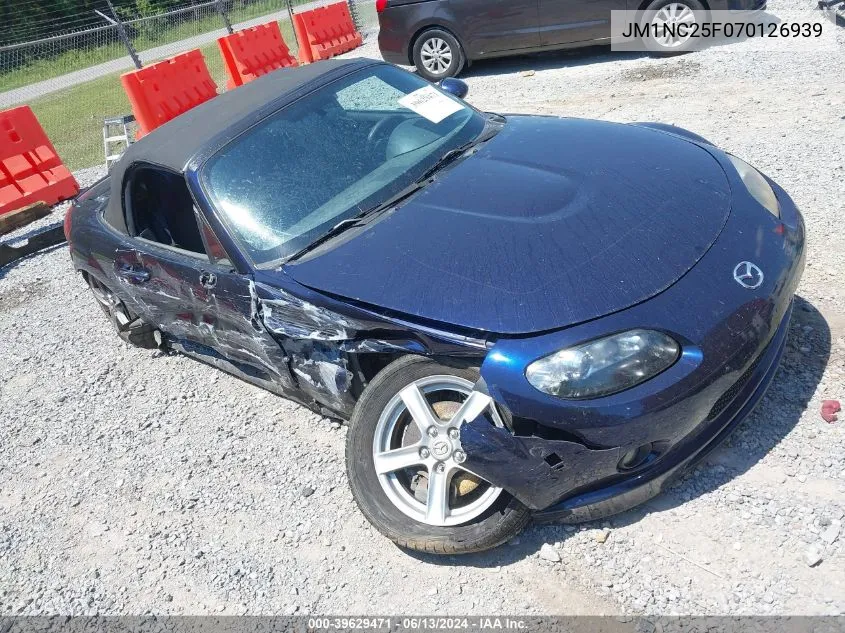 2007 Mazda Mx-5 Sport VIN: JM1NC25F070126939 Lot: 39629471