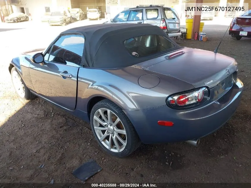 JM1NC25F670127495 2007 Mazda Mx-5 Touring