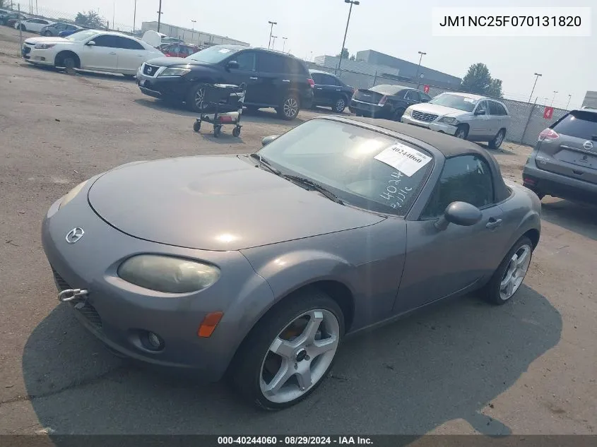 JM1NC25F070131820 2007 Mazda Mx-5 Touring