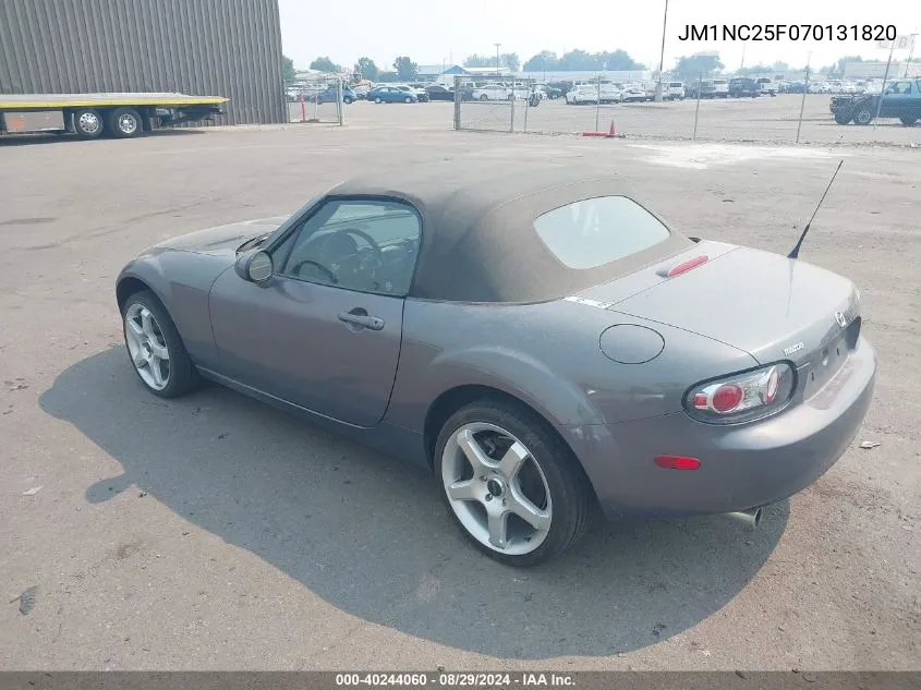 JM1NC25F070131820 2007 Mazda Mx-5 Touring