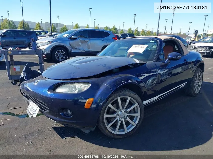 2007 Mazda Mx-5 Grand Touring VIN: JM1NC25F770134181 Lot: 40559708