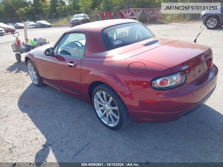 2007 Mazda Mx-5 Grand Touring VIN: JM1NC26F970131250 Lot: 40593681