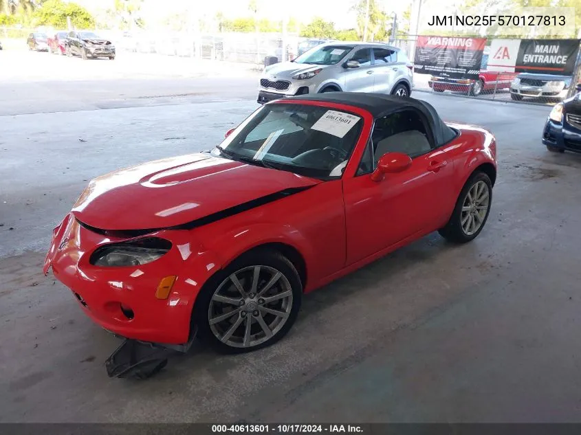 2007 Mazda Mx-5 Touring VIN: JM1NC25F570127813 Lot: 40613601