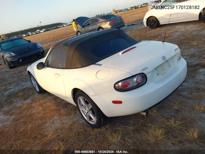 2007 Mazda Mx-5 Miata VIN: JM1NC25F170128182 Lot: 40683661