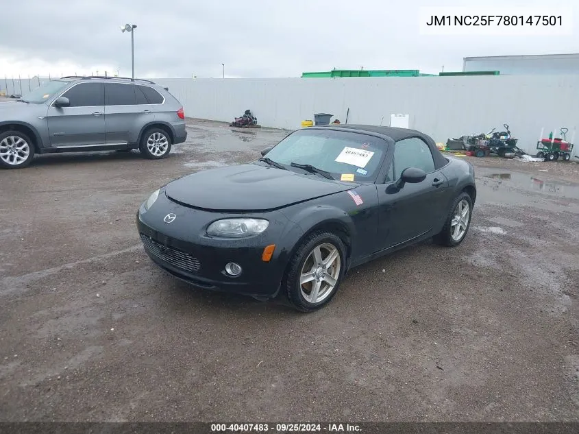 JM1NC25F780147501 2008 Mazda Mx-5 Miata