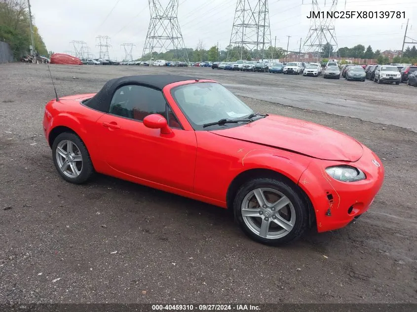 JM1NC25FX80139781 2008 Mazda Mx-5 Sport