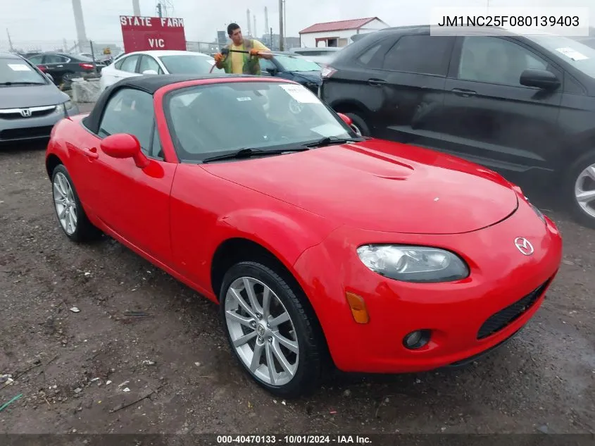 JM1NC25F080139403 2008 Mazda Mx-5 Miata