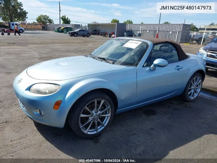 2008 Mazda Mx-5 Special Edition VIN: JM1NC25F480147973 Lot: 40487096