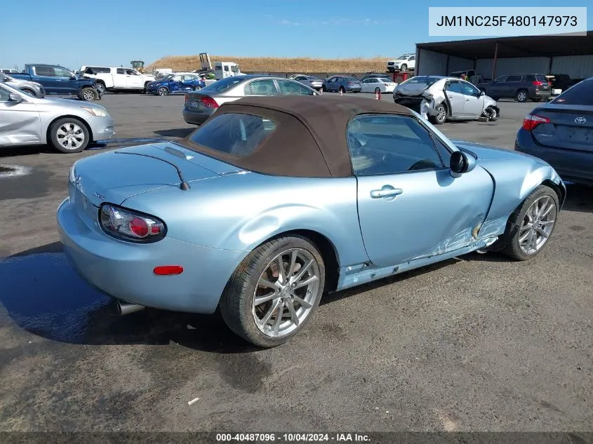 2008 Mazda Mx-5 Special Edition VIN: JM1NC25F480147973 Lot: 40487096