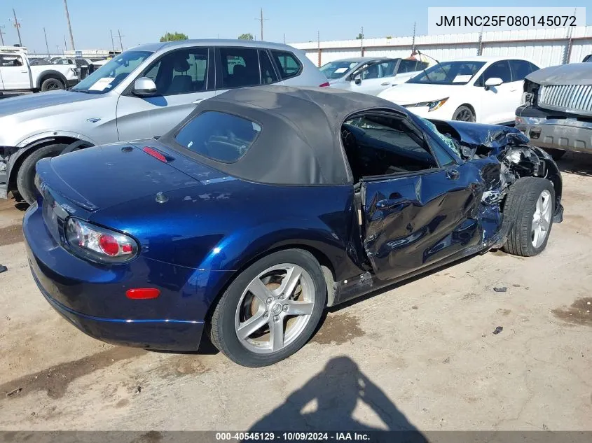 JM1NC25F080145072 2008 Mazda Mx-5 Sport