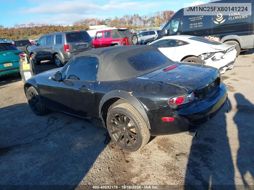 2008 Mazda Mx-5 Touring VIN: JM1NC25FX80141224 Lot: 40592178