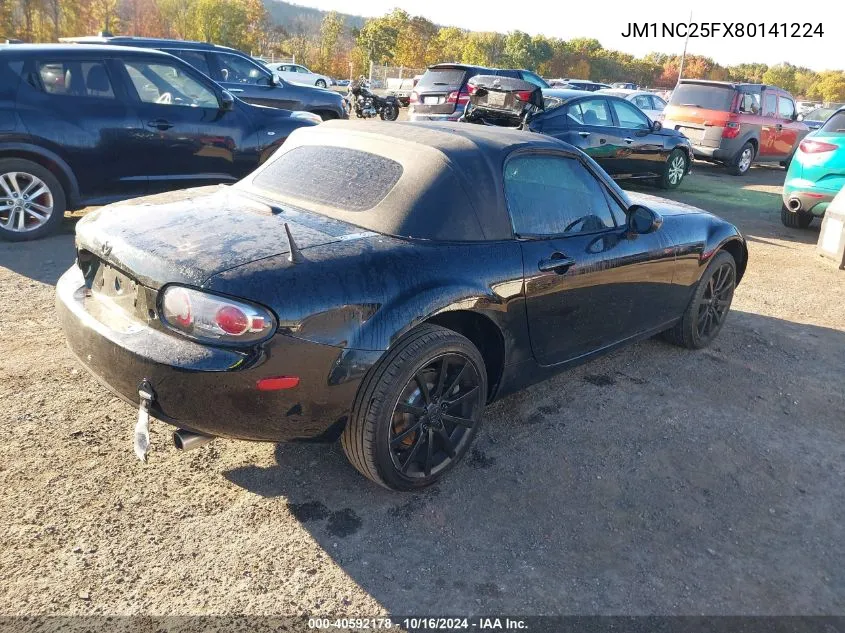 2008 Mazda Mx-5 Touring VIN: JM1NC25FX80141224 Lot: 40592178