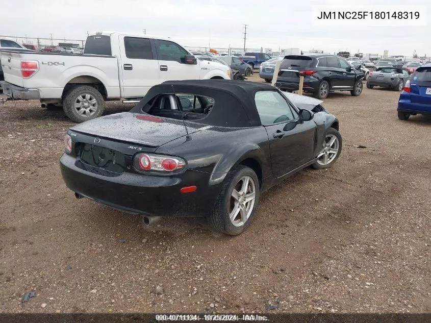 2008 Mazda Mx-5 Sport VIN: JM1NC25F180148319 Lot: 40711134