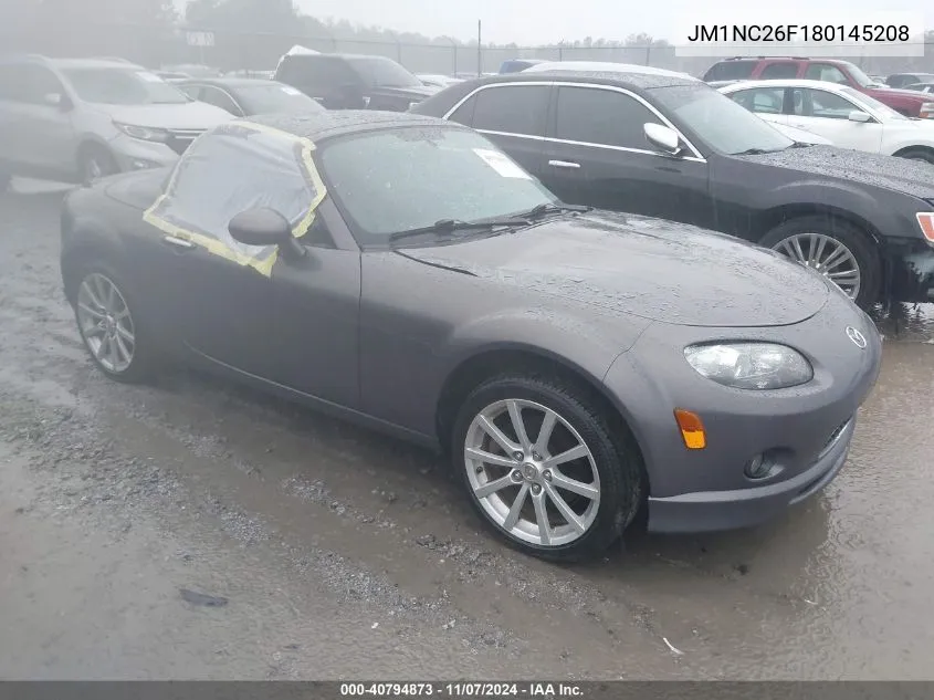 2008 Mazda Mx-5 Grand Touring VIN: JM1NC26F180145208 Lot: 40794873