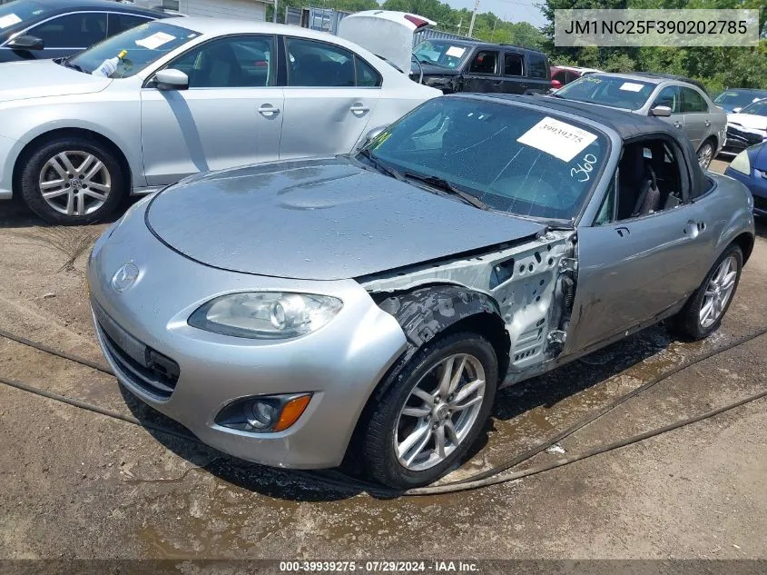 2009 Mazda Mx-5 Miata Sport VIN: JM1NC25F390202785 Lot: 39939275