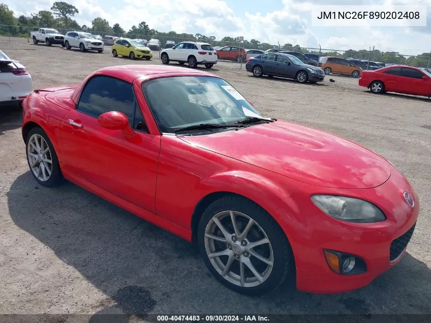 2009 Mazda Mx-5 Miata VIN: JM1NC26F890202408 Lot: 40474483