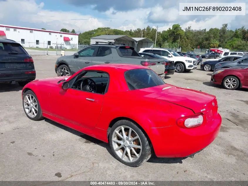 JM1NC26F890202408 2009 Mazda Mx-5 Miata