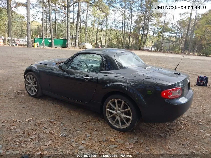 2009 Mazda Mx-5 Miata Grand Touring VIN: JM1NC26FX90204810 Lot: 40763001