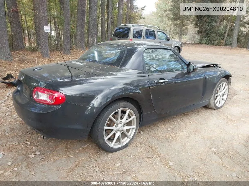 2009 Mazda Mx-5 Miata Grand Touring VIN: JM1NC26FX90204810 Lot: 40763001