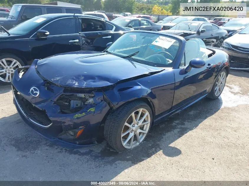 2010 Mazda Mx-5 Miata Grand Touring VIN: JM1NC2EFXA0206420 Lot: 40027349