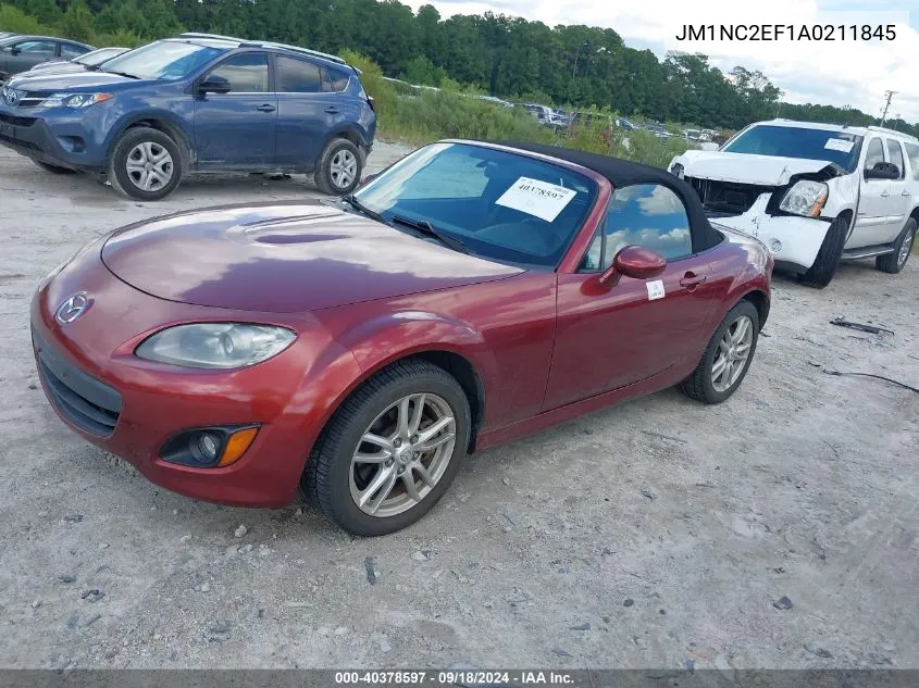 2010 Mazda Mx-5 Miata Sport VIN: JM1NC2EF1A0211845 Lot: 40378597