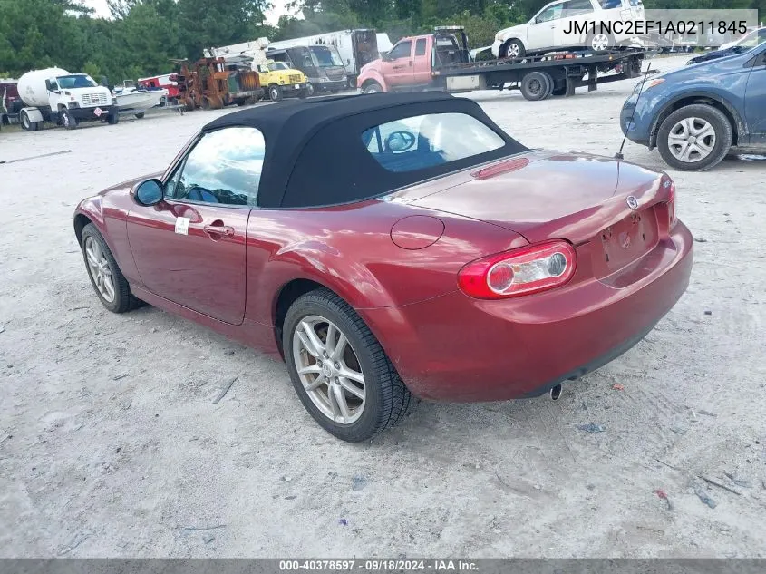 JM1NC2EF1A0211845 2010 Mazda Mx-5 Miata Sport