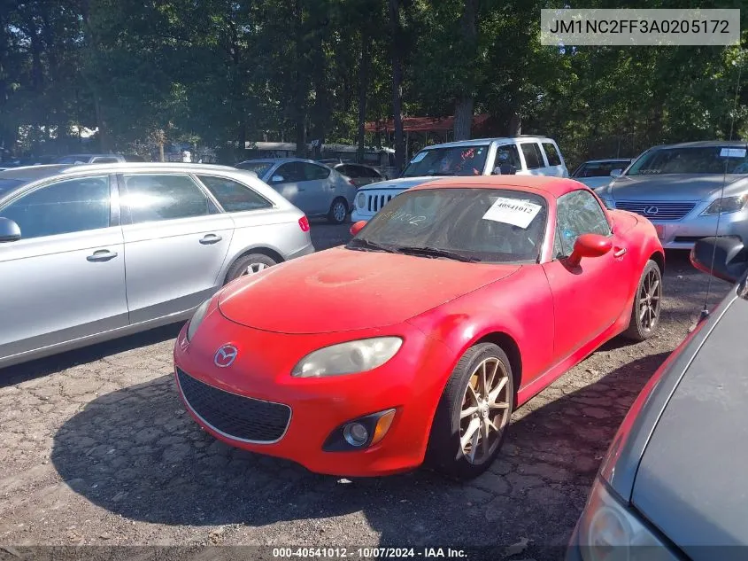 2010 Mazda Mx-5 Miata Touring VIN: JM1NC2FF3A0205172 Lot: 40541012