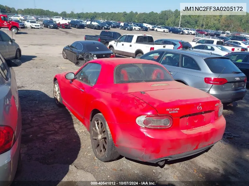 2010 Mazda Mx-5 Miata Touring VIN: JM1NC2FF3A0205172 Lot: 40541012