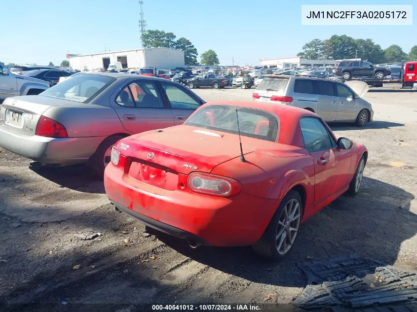 2010 Mazda Mx-5 Miata Touring VIN: JM1NC2FF3A0205172 Lot: 40541012