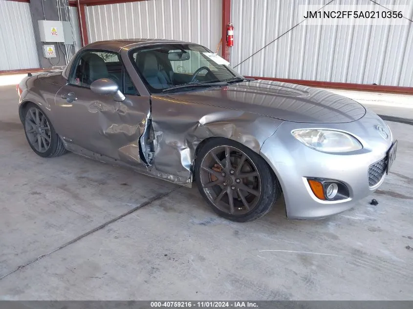 2010 Mazda Mx-5 Miata Grand Touring VIN: JM1NC2FF5A0210356 Lot: 40759216