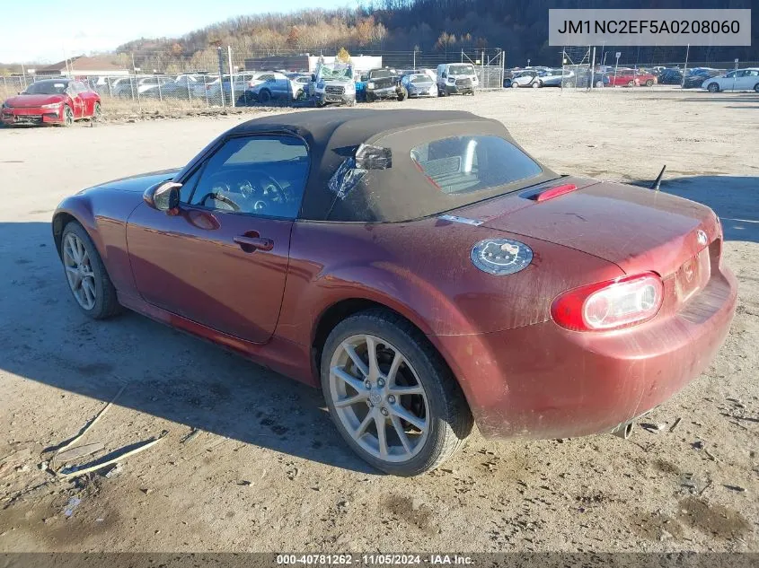 2010 Mazda Mx-5 Miata Touring VIN: JM1NC2EF5A0208060 Lot: 40781262