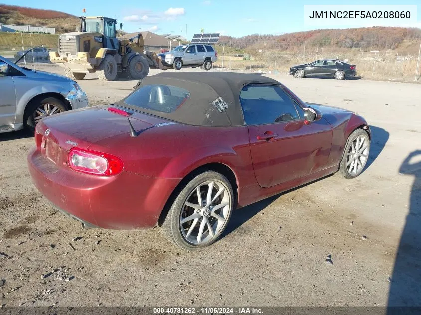 2010 Mazda Mx-5 Miata Touring VIN: JM1NC2EF5A0208060 Lot: 40781262