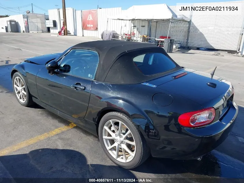 2010 Mazda Mx-5 Miata Grand Touring VIN: JM1NC2EF0A0211934 Lot: 40857611