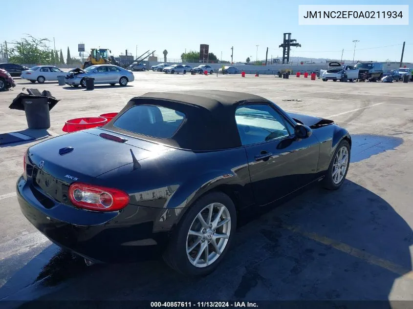 2010 Mazda Mx-5 Miata Grand Touring VIN: JM1NC2EF0A0211934 Lot: 40857611