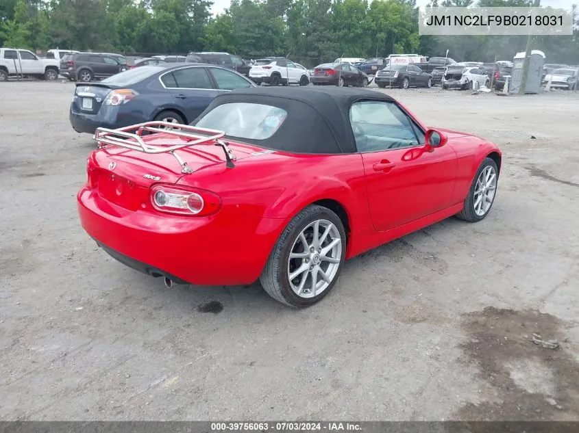 JM1NC2LF9B0218031 2011 Mazda Mx-5 Miata Touring