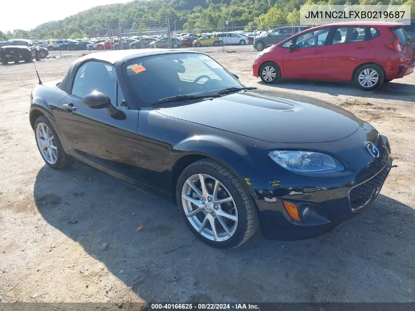 2011 Mazda Mx-5 Miata Touring VIN: JM1NC2LFXB0219687 Lot: 40166625